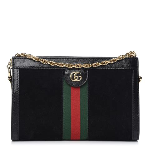 gucci ophidia bag shoulder|gucci ophidia black suede.